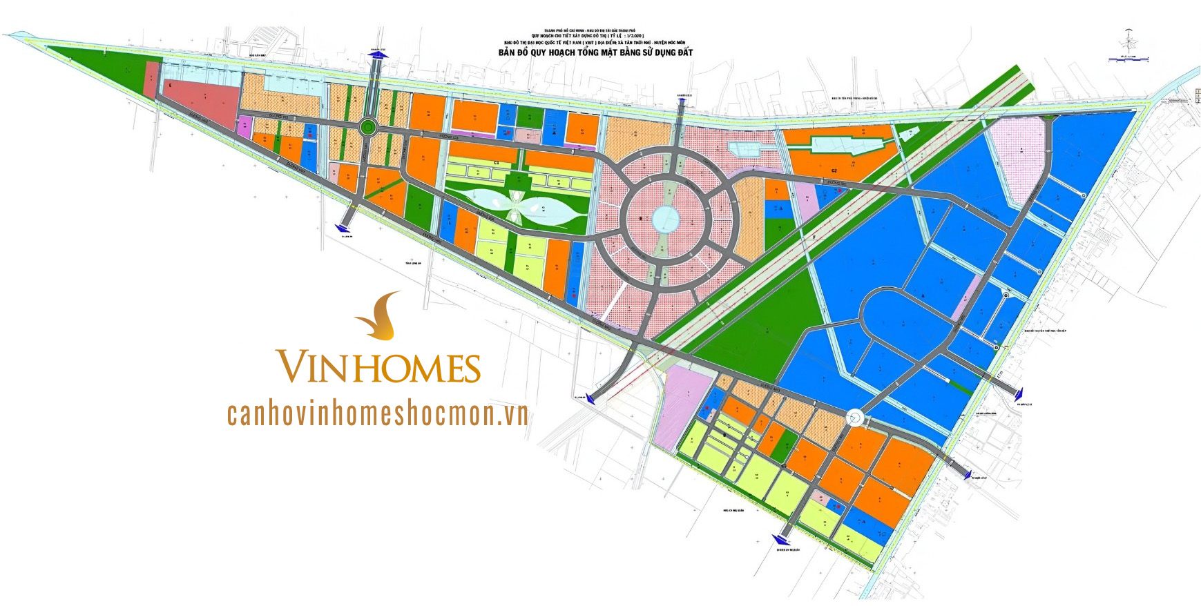 Trang chủ 26 MẶT BẰNG TỔNG THỂ CĂN HỘ VINHOMES HÓC MÔN