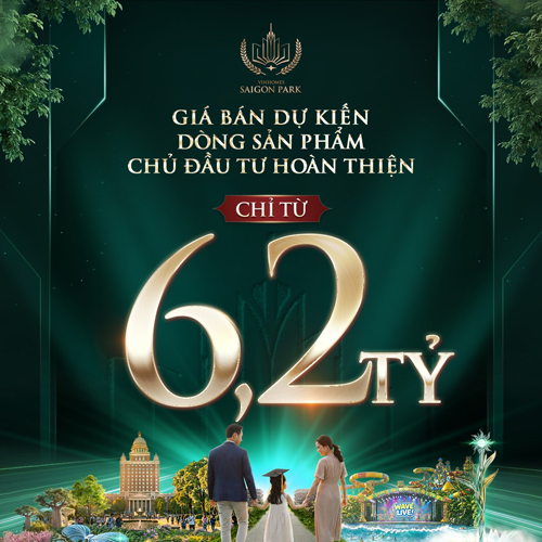Trang chủ 17 6,2 tỷ nhà phố vinhomes saigon park