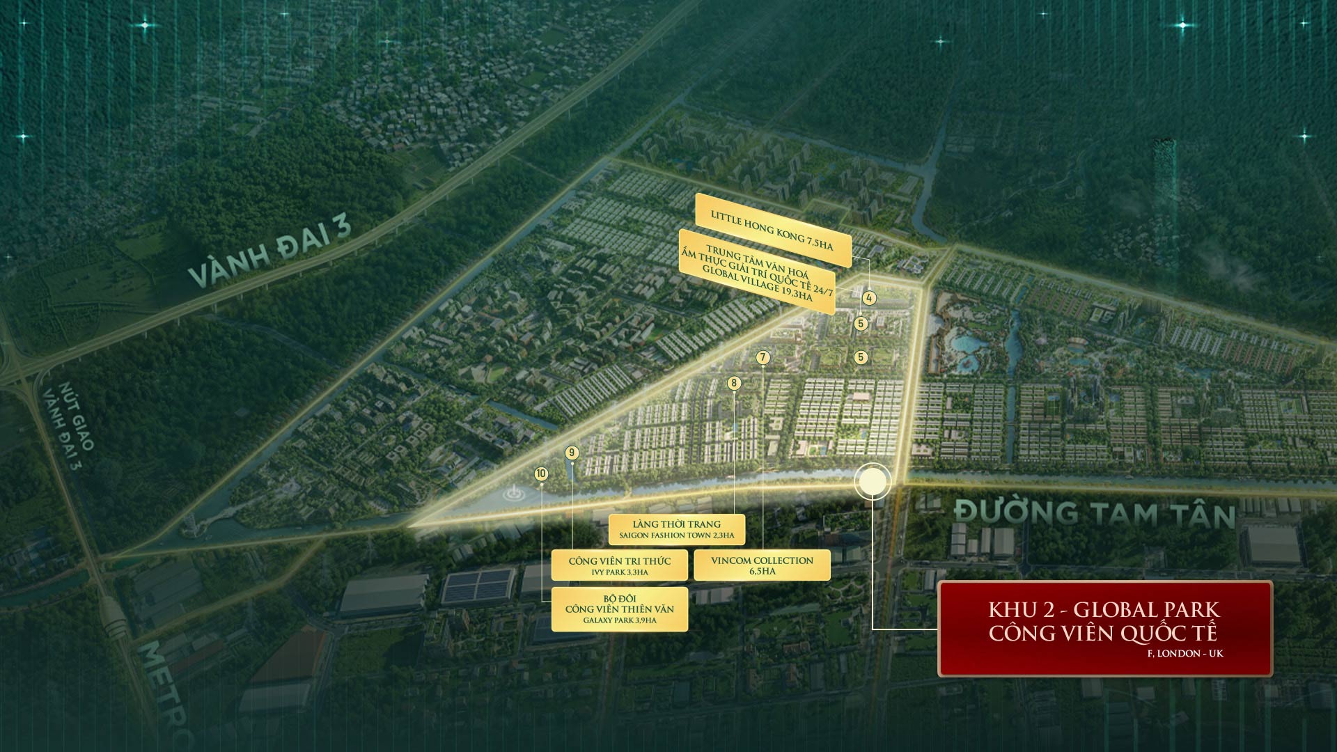 Phân khu 2 Global Park – Công Viên Quốc Tế Trang chủ