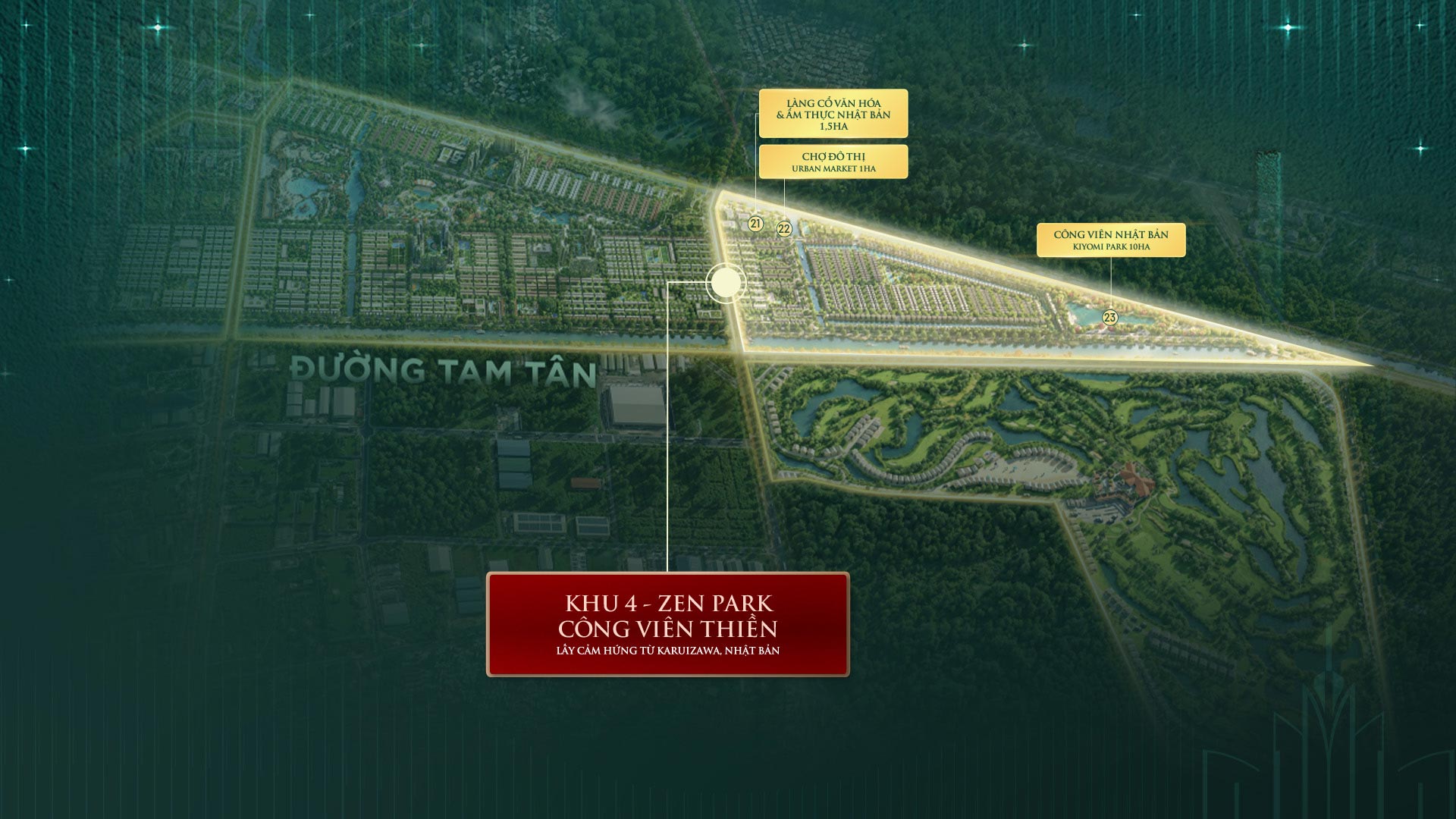 Phân khu 4 Zen Park – Công Viên Thiền Phân khu 4 Zen Park – Công Viên Thiền